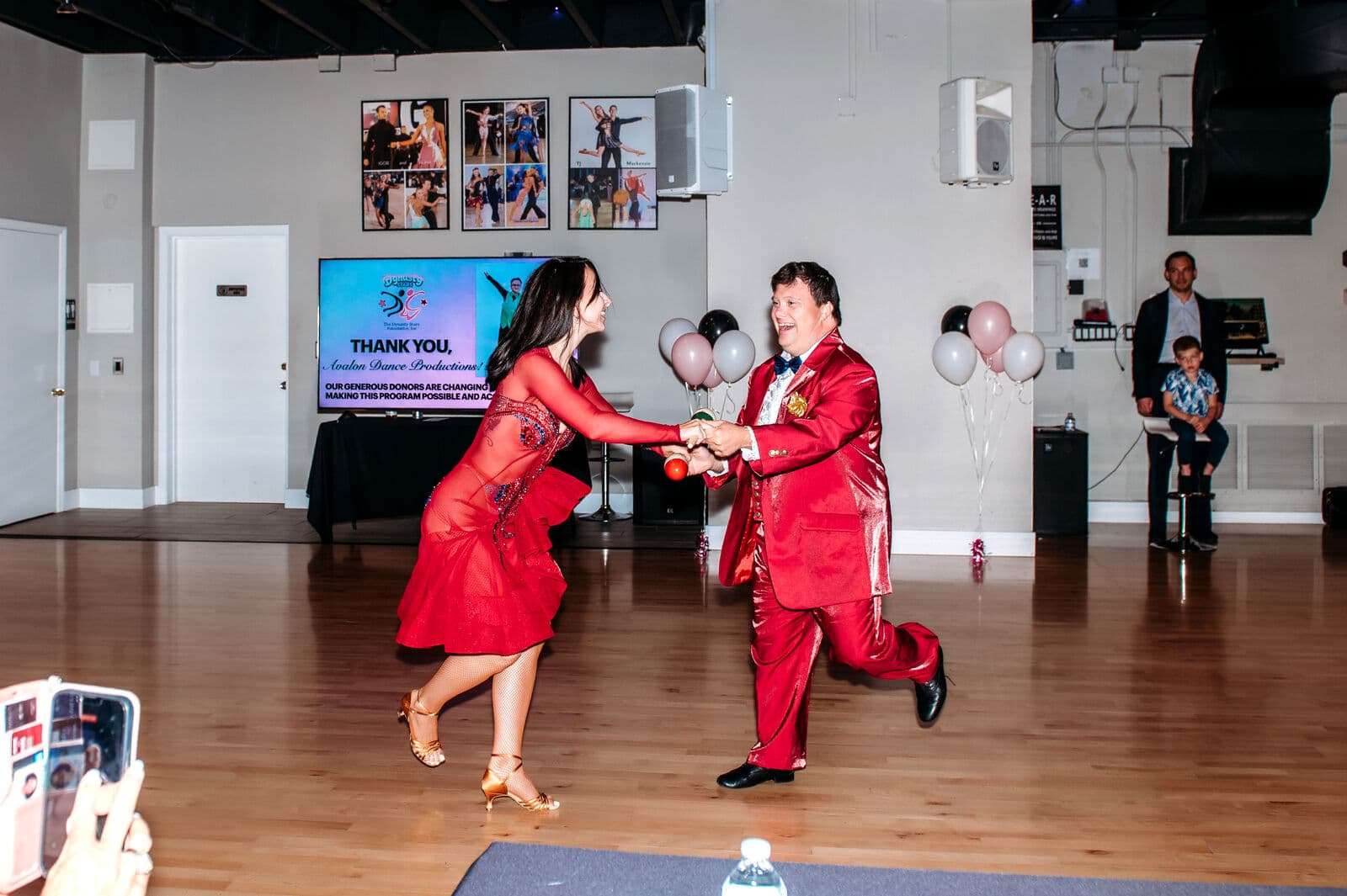 Dynasty Stars dancers performing a ballroom routine